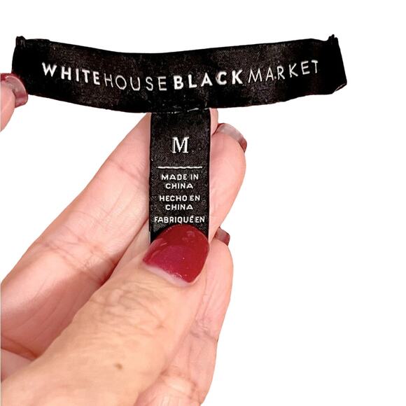 WHBM Peach Colored Fringe Pullover Sweater Size Medium (Runs Large) - Picture 7 of 11